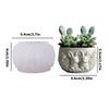 Flexible Silicone Mold For Resin Jewelry Crafting With Embossed Rabbit Garden Planter Design Easy Demolding Strong DIY Art Supplies