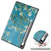 For Samsung Galaxy Tab S10 FE+ Case Pattern Print Leather Stand Tablet Cover