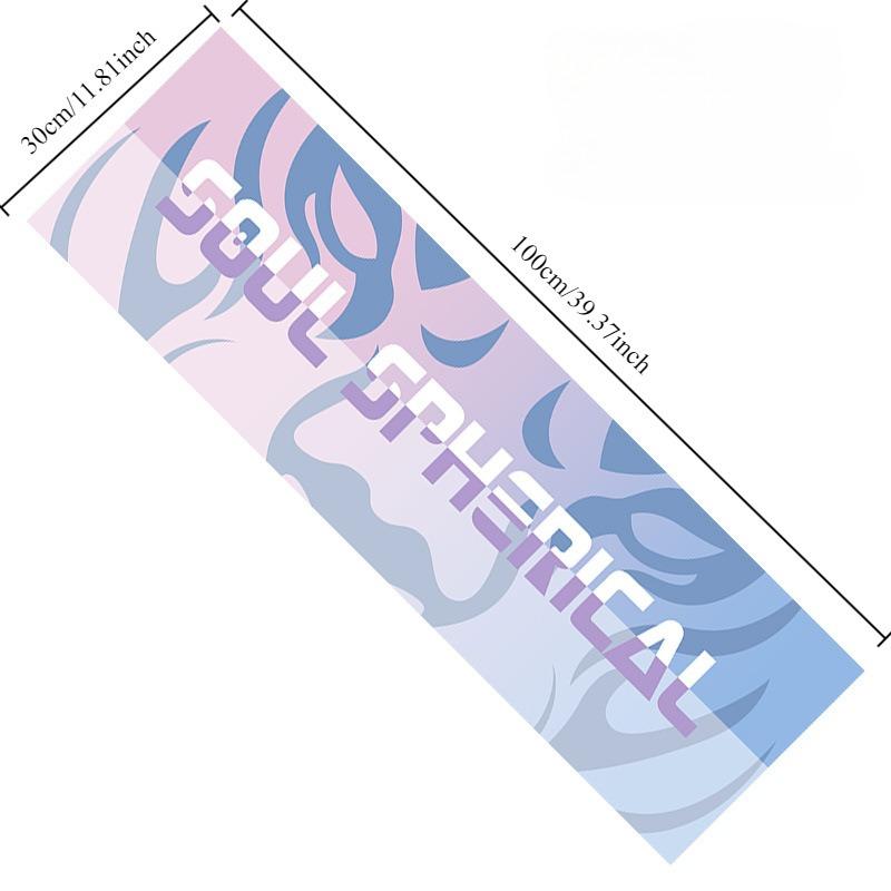 

30x100cm Cool Towel, Microfiber Quick Dry Gym Towel,Absorbent Fiber Fast Drying Workout Gear for Body Sweat Working Out. 30x100cm