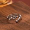Dolphin Ring - Stainless Steel Open Ring - Simple Ring Jewelry