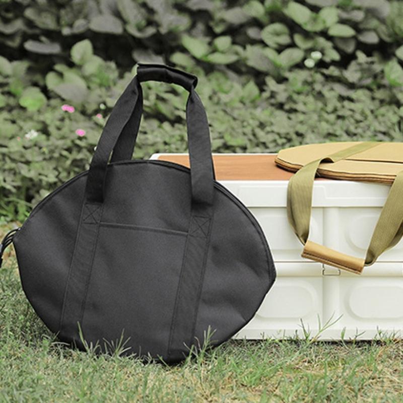 Heavy-Type Cooking Organizers Bag with Waterproofed Comfortable Handle for Camping Equipment Accessories Storage