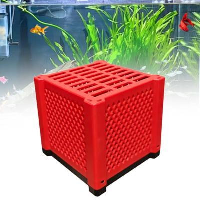 Kreativer Aquarium-Filtration Würfel Aufbewahrungs-Organizer für Filtermaterial für Fisch- und Schildkrötenbecken sowie Behälter