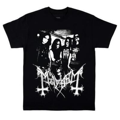 Mayhem T-Shirt, Dead Morbid Norwegian Black Metal Shirt, Euronymous Hellhammer W Unisex T-Shirt