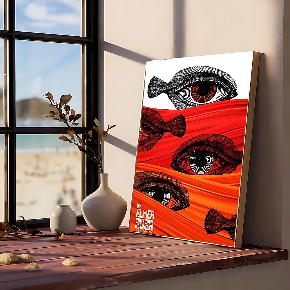 Gambar Abstrak Lind Poster No Framed Poster Kraft Club Bar Paper Vintage Poster Wall Art Painting Bedroom Study Stickers