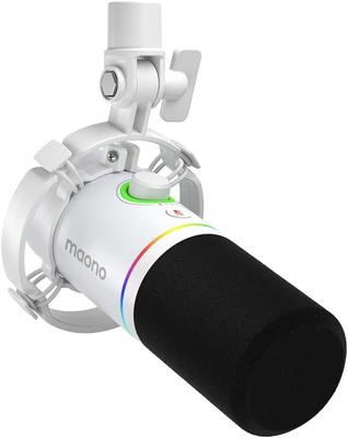 MAONO PD200X Gaming PC Unidirectional Dynamic Microphone RGB Mute USB XLR