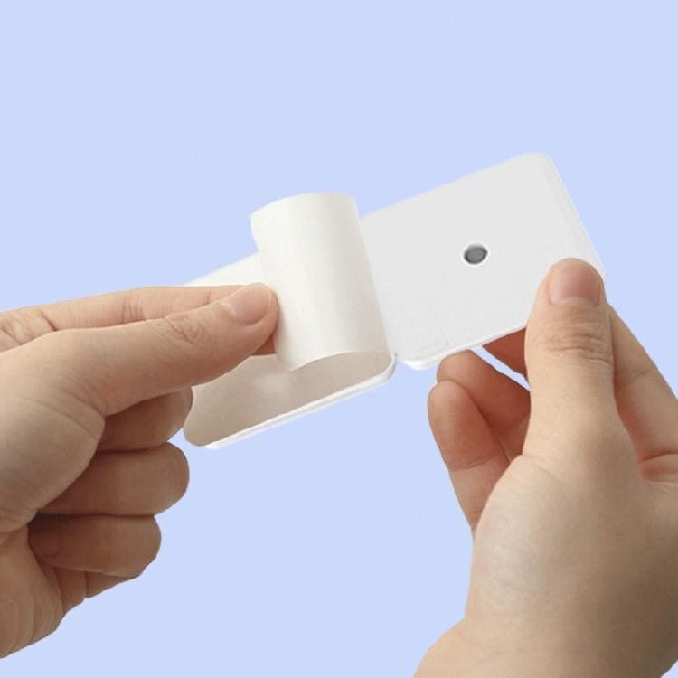 5 Stück Wiederverwendbare Hängeregalhaken Wandaufbewahrungsregal Befestigungspflaster Stark Klebender Halter für Küchen-Badezimmer-Gadget