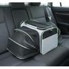 Portable Feline Travel Bag Multi-Entry Expandable Pet Carrier Mesh Pet Travel Carrier Easy to Clean Included Tether for Outdoor