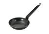 Pearl Made In Iron Frying IH Iron Flame Metal, Japan, Tsubame-Sanjo, Pan, 18cm, Compatible, Technique, Sauté Pan, Outdoor, Camping, Black, HC-1018