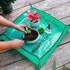 1pc Gardening Flower Pots Transplanting Mats 32-100cm Planting Mat PE Plant Repotting Mat Waterproof Mats Garden Accessories