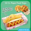 Big Dot of Happiness Pink Rodeo Cowgirl Party Paper Food Trays, Disposable Food Boats for Kids Birthday, Western Bachelorette, Double-Sided Food