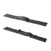 Stainless Steel Watch Strap Replacement Black Spring Bars and Spring Bar ra010009 Straight [Iroiro House] Band, (Includes Remover), Straight/Bow Ring,
