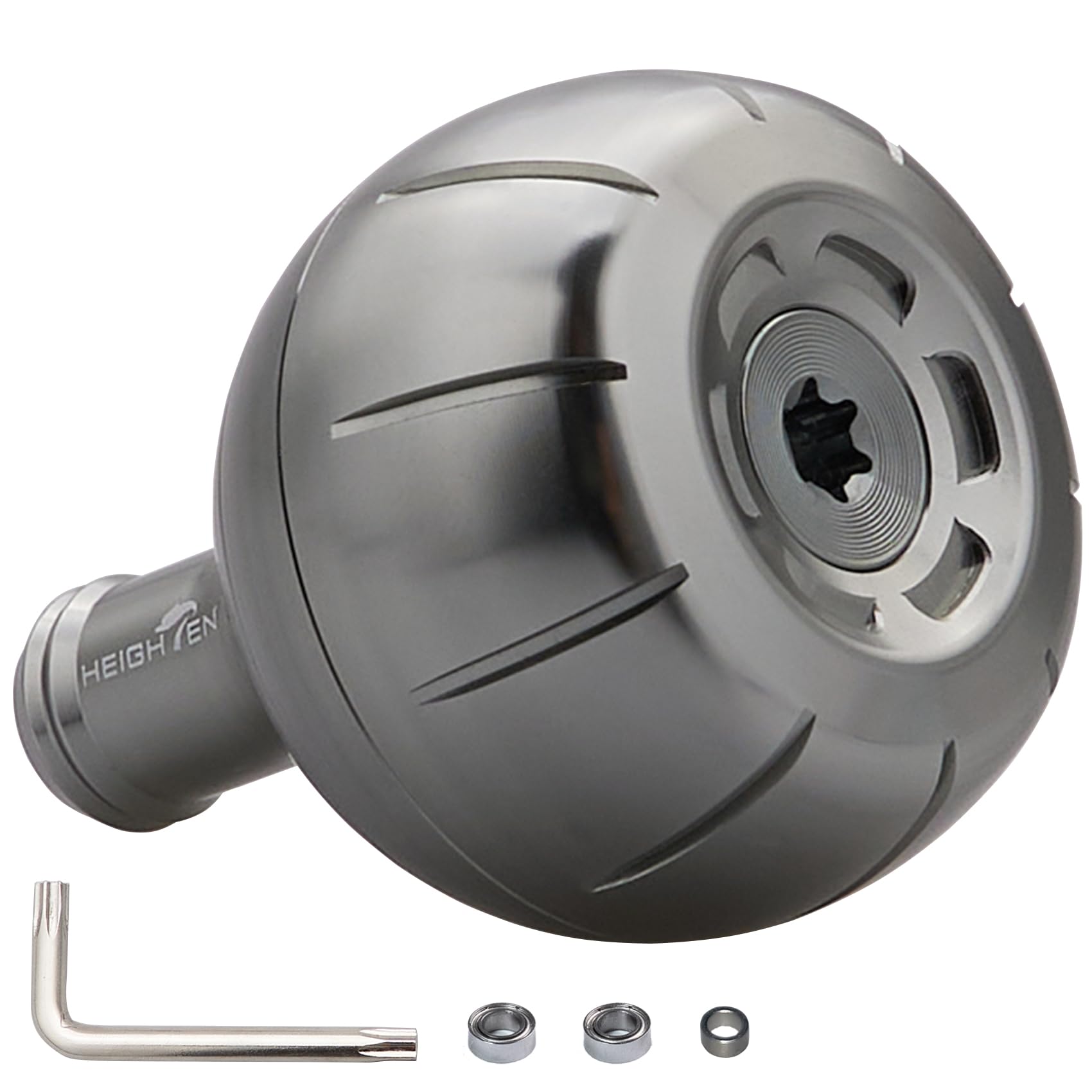 

HEIGHTEN 38мм Ручка катушки Кноб Shimano Daiwa Универсальный тип Тип Универсальная серия передач только подшипники (Shimano) A / B (Daiwa) S / L (Бронзовый (4мм