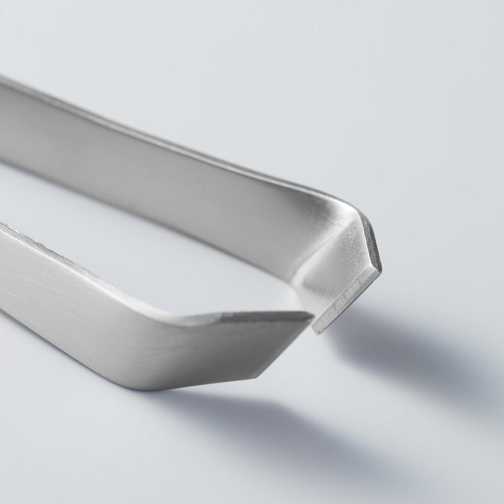 Kai Stainless Steel Boning Tweezers, Beveled Tip, for Removing Small Bones and Prepping Fish, DH8195, Silver, Made In Japan by Kai Kitchen