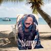 Customizable personalized beach towels Jinx themed designs.Suitable for the beach, yoga, sports;ideal as beach accessories
