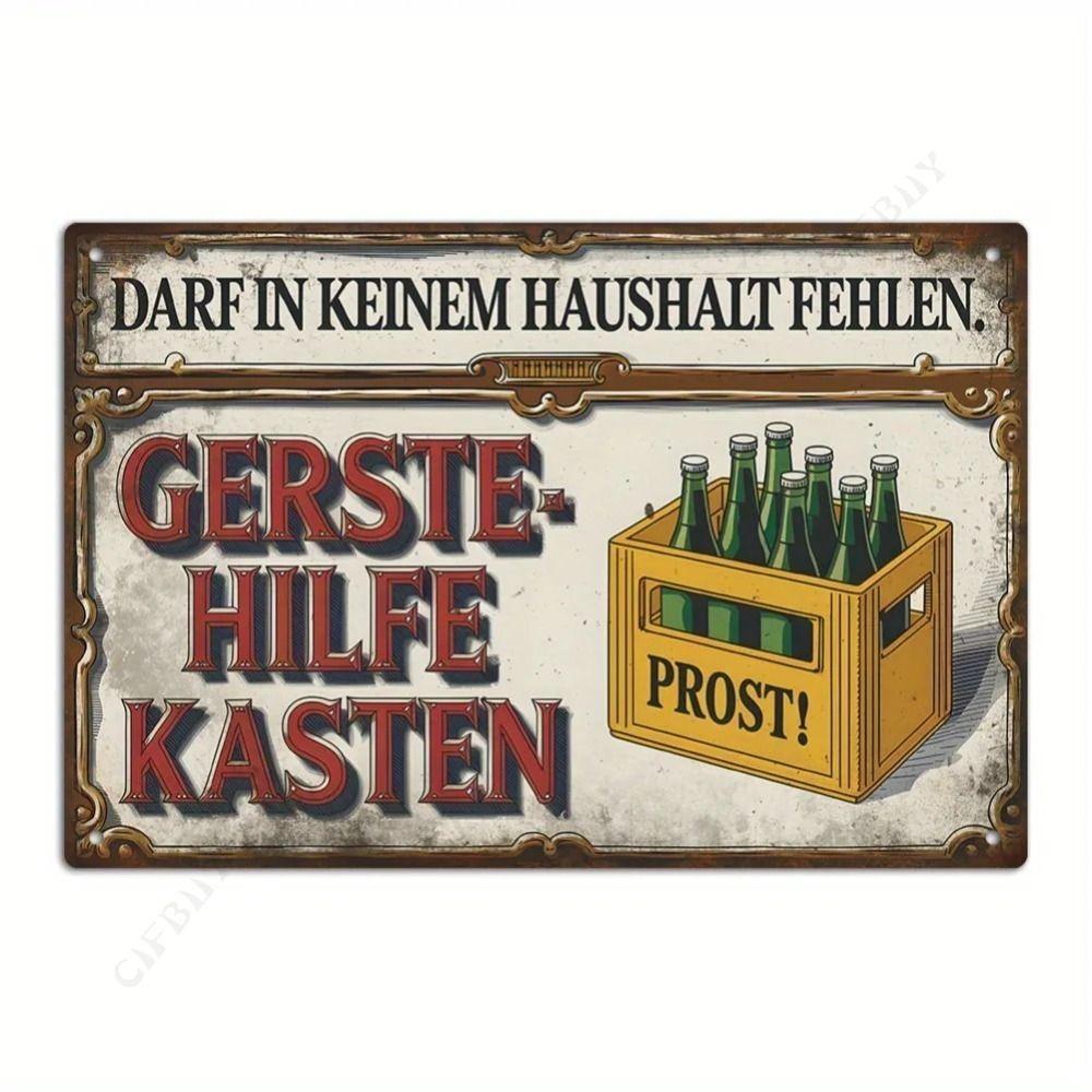 Vintage Metallschild/Wanddeko, Interieur, für Küche, Kaffee, Bar, Café