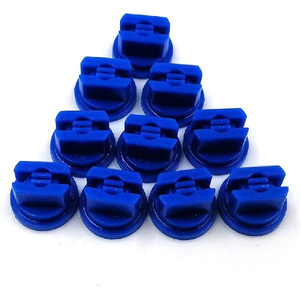10 PCS Flat Fan Spray Nozzles Compatible with TP Teejet Compatible Plastic Tips Compatible with Boom Sprayer Farming-Related Irrigation and Cleaning