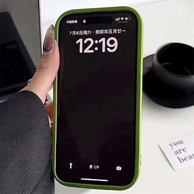Cute Cartoon Corgi Dog Silicone Phone Case For iPhone 14 Pro Max Cases iPhone 11 12 13 15 XS XR X 7 8 Plus Shockproof Soft Cover