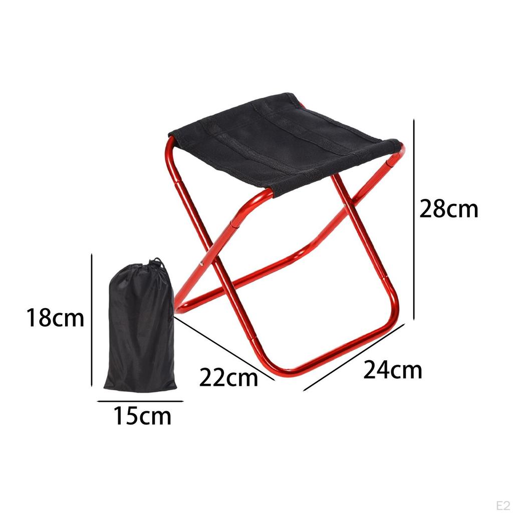 Taburete Plegable para Exteriores, Silla Multifuncional Portátil de Gama Alta, Ligero y Fácil de Transportar