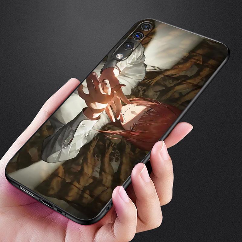 Hülle für Samsung Galaxy Note 20 Ultra 10 Plus 9 8 A50 A10 A40 A70 A20e M13 M52 M31 A52 A51 A13 Handyhülle Chainsaw Man Makima