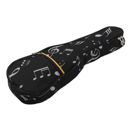 21-inch Ukulele Case, Outdoor Travel Ukulele Case with Front Zippered Pocket and Metal Zipper