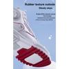 Li Ning Childrens Super Dimension Mid Reflective Letter High Top Casual Shoes Kids Casual Shoes White Gray YKCS144-17