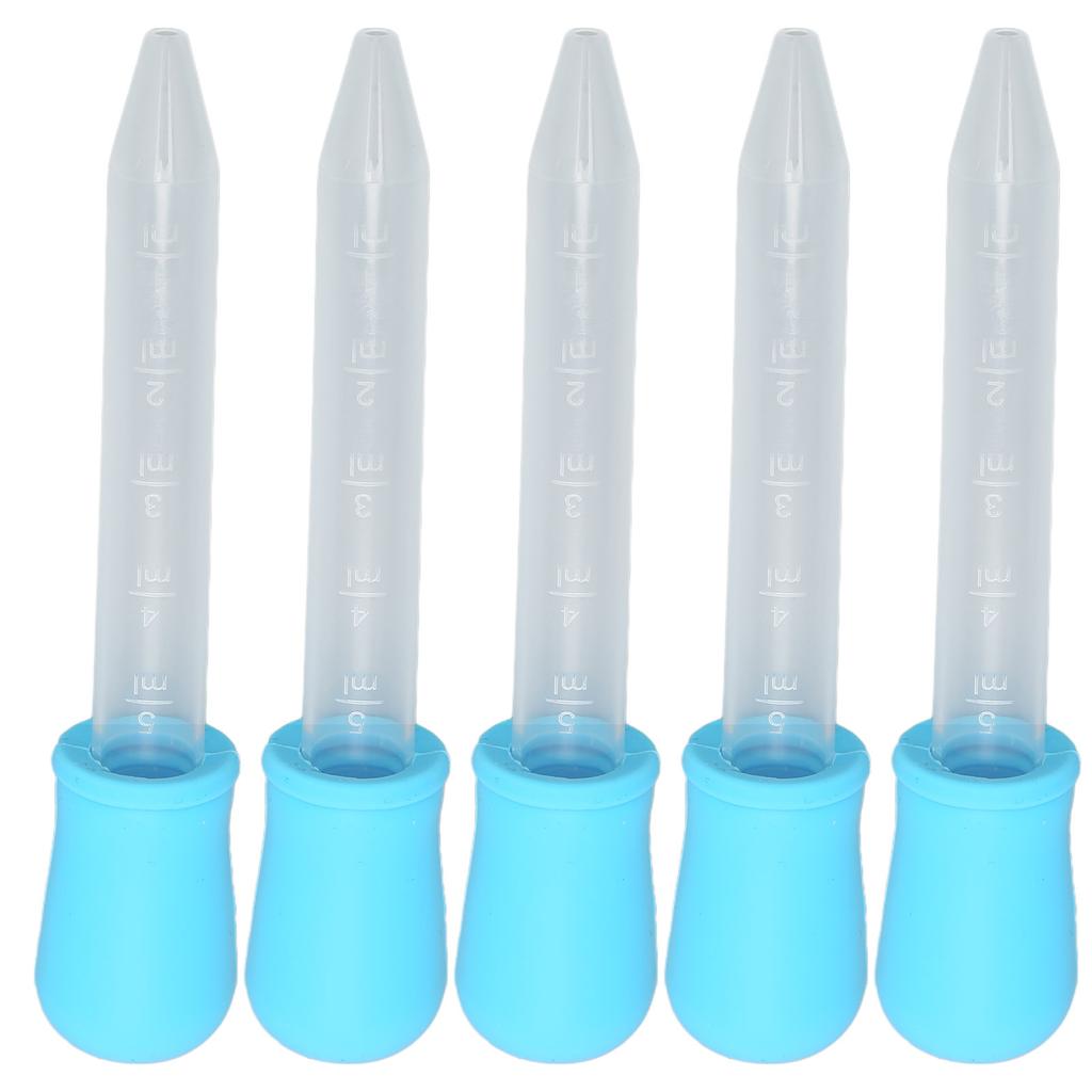 5 ks Tekutá kapátka Silikonová Šperkařská Kapátka Pipety pro Epoxidovou Pryskyřici Laboratorní Experiment
