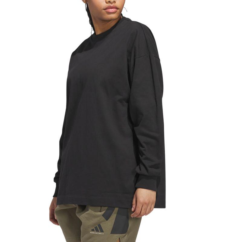 adidas Basketball SS25 Unitefit Comfortable Pullover Simple Long Sleeve T-Shirt Unisex Tops JX5580
