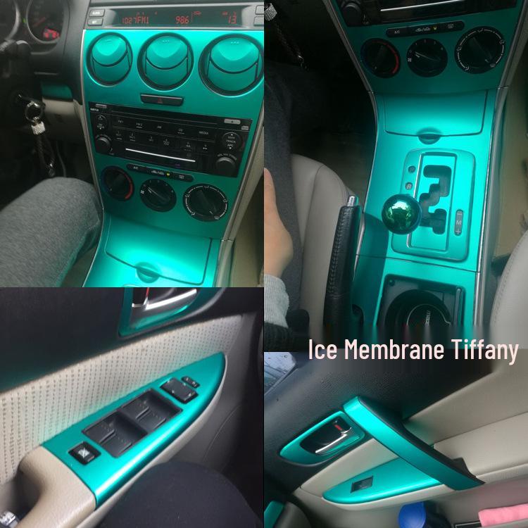 Mazda 6 Innenraumverklebungsaufkleber (2003-2015) - Mittelkonsole Schalthebel Dekorfolie