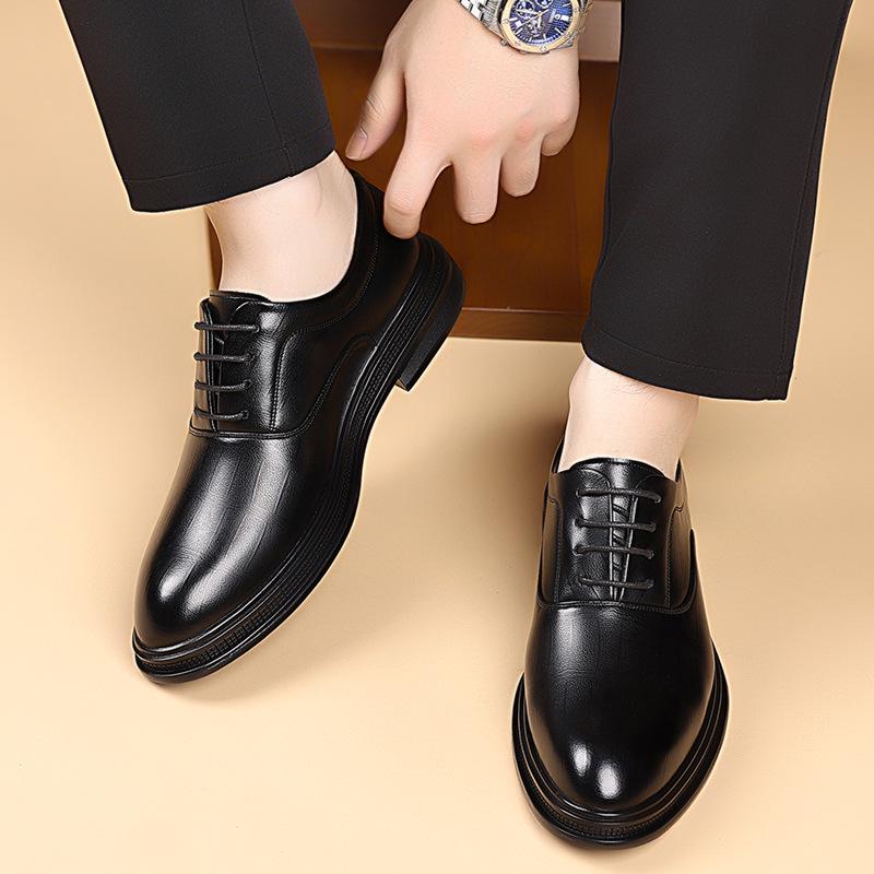 Herren Übergröße Slipper Business Formal Lederschuhe - Britischer Stil, Herbst Hochzeitsedition