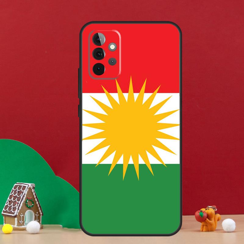 Kurdistan Flag Case For Samsung Galaxy A56 A33 A13 A36 A23 A52 A32 A12 A54 A34 A14 A16 A53 A15 A35 A55 A17