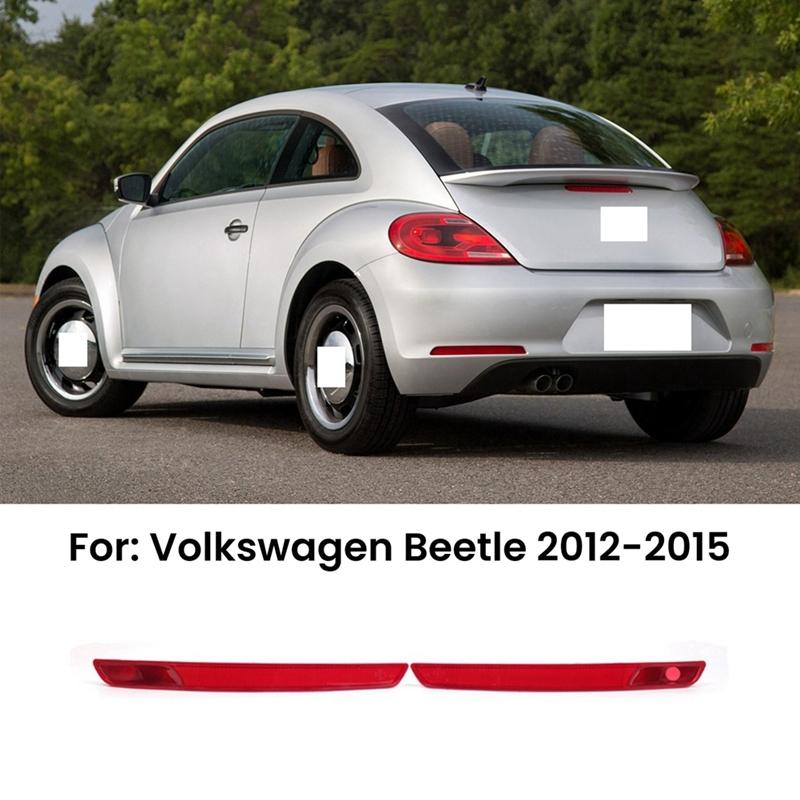 Car Rear Bumper Light Reflector Warning Stop Brake Lamp For Volkswagen Beetle 2012-2016