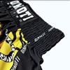 White Twin Tiger Muay Thai Kickboxing Boxing MMA UFC Casual Shorts Gym Sport Unisex Men Women Workout Quick Dry Print Elastic High Waist Training