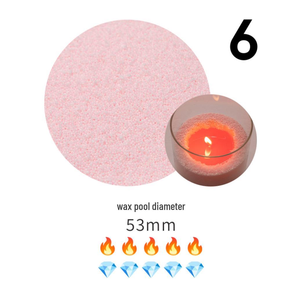 

Цветной жемчужный воск Быстрозастывающая плавающая свеча Набор для DIY с воском из песка