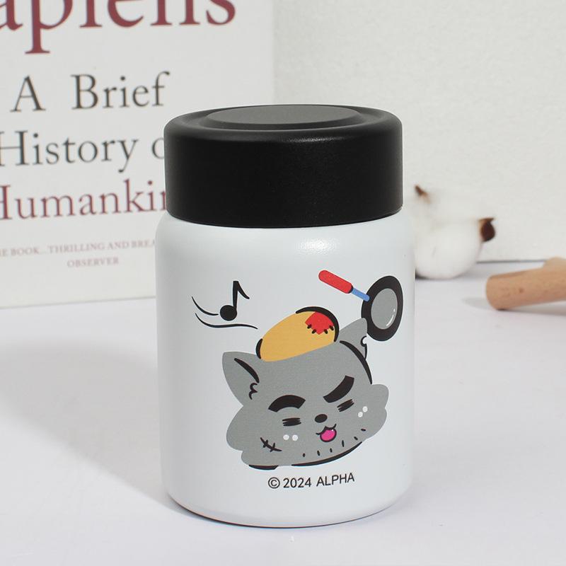 

Мини-термос-чашка Grey Wolf Cute Pupil Cup Lazy Sheep Small Portable Water Cup 200ml