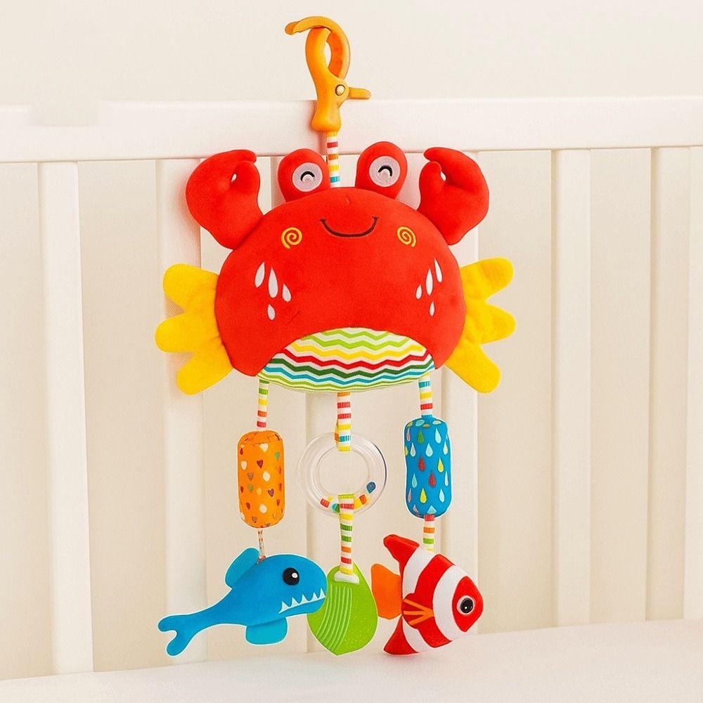 Cute Design Stroller Hanging Toys Grab Ability Training Infant Crib Pendant  Newborn Crib