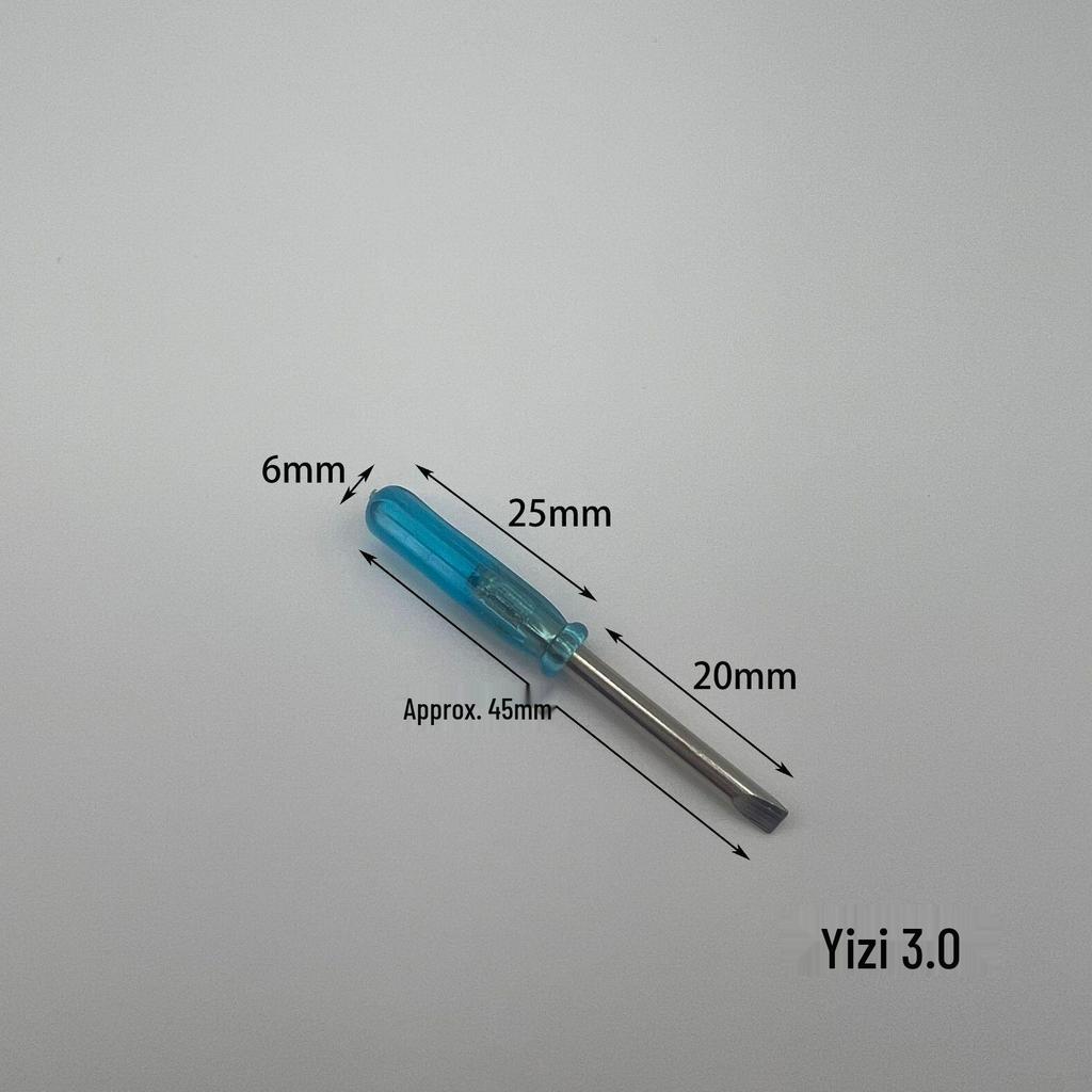Screwdriver Set: Phillips & Flathead (1.5, 2.0, 3.0) with Toy Gift for Small Repairs
