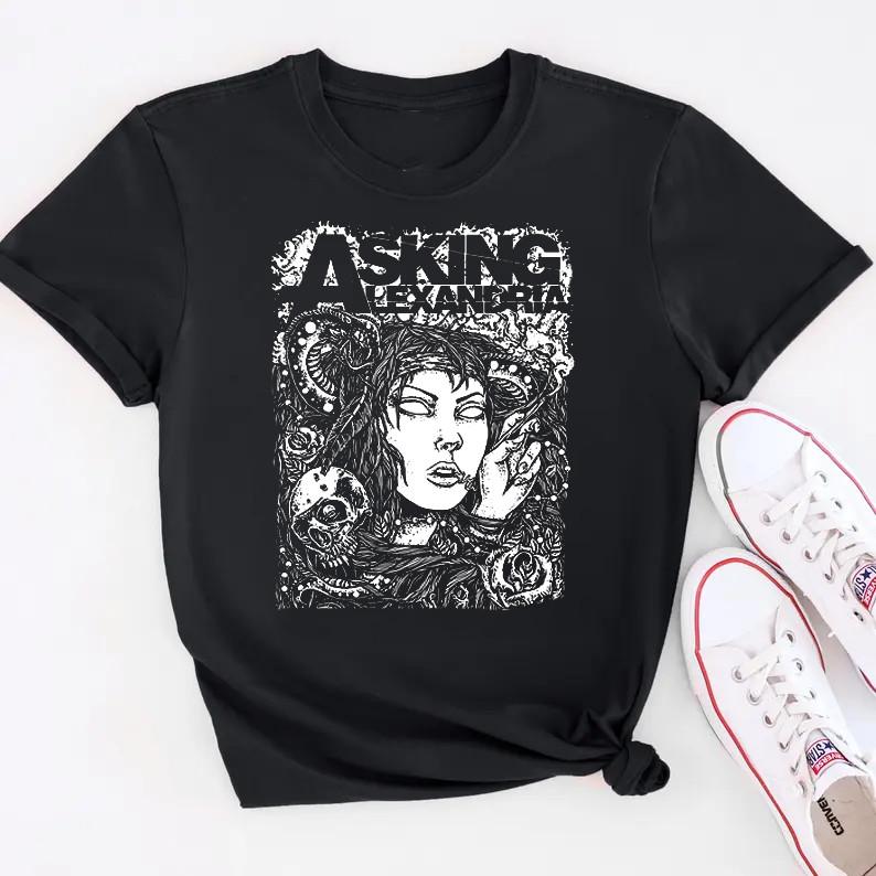Hot Asking Alexandria Band Gifts S-234XL Black Unisex Shirt NZ406 XXXL