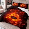 Galatasaray 3Pcs Bedding Set Duvet Cover With Two Pillowcases For Bedroom Home Decoration