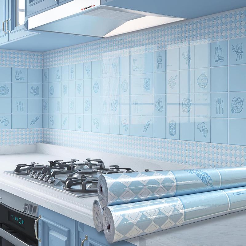 Thickened Cartoon Pet Self-Adhesive Waterproof Kitchen Wall Sticker