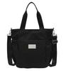 Large Capacity Oxford Cloth Commuter Tote Bag Simple Fashion Shoulder Bag Casual Fashion Small Fresh Girls Bag