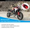 Side Stand Foot Enlarger Plate Pad Kickstand Support Pad Shell Cover For Ducati Multistrada V4 V4S Sport 2021 2022 Motorcycle