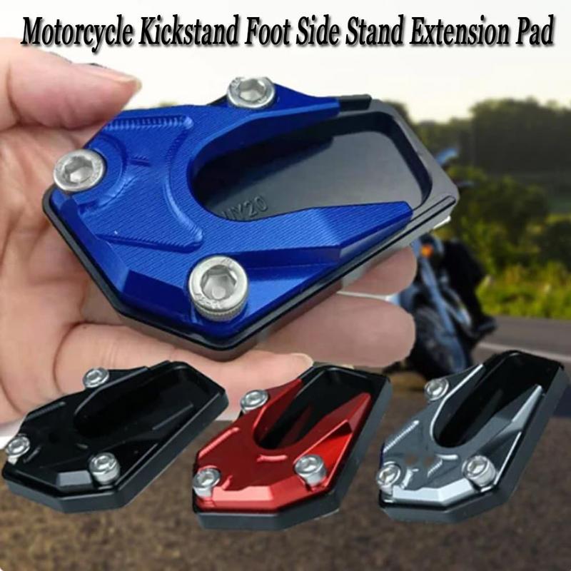 Motocykl ze stopu aluminium Przedłużenie podpórki Podpórka boczna Podnóżek Płyta podporowa Akcesoria motocyklowe