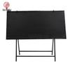 Xunbiri Large Wooden Blackboard with Iron Stand