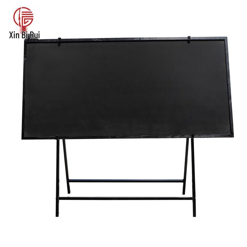 Xunbiri Large Wooden Blackboard with Iron Stand