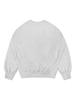 LA MAISON STUDIO Women'S Crop Classic Logo Embossed Embroidery Heavy Terry Henley Neck Ash Grey (Fcd3Ts708W)
