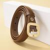 Versatile Women's Alloy D-Ring Pin Buckle Waist Belt - Fashionable, High-Quality Belt Chain