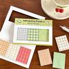 Vintage Plaid Sticky Notes Combo, Multiple Colors & Styles, Ideal for Journal Decor, Study Records & Student Message Taking