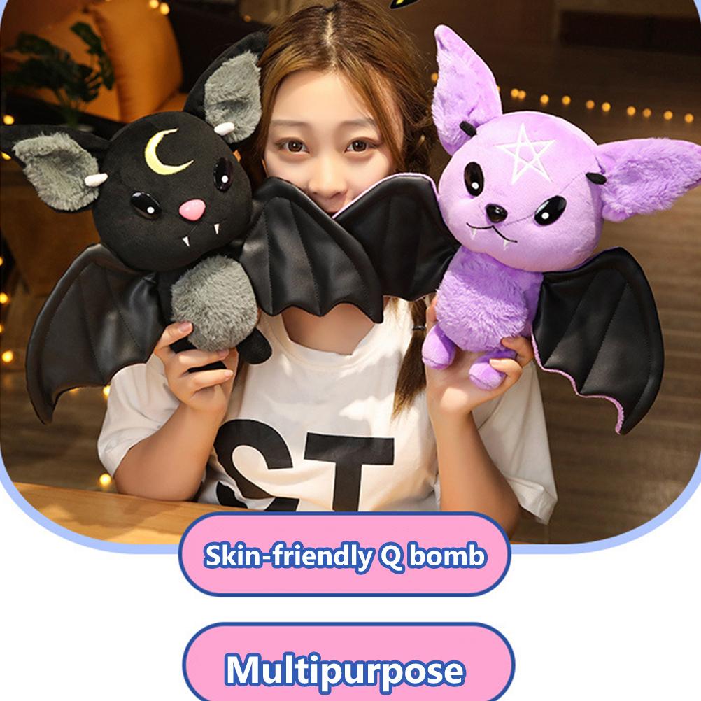 Niedliche Weiche Plüsch Fledermaus Puppe Cartoon Tier Spielzeug für Geburtstagsfeier Geschenk für Jungen Mädchen