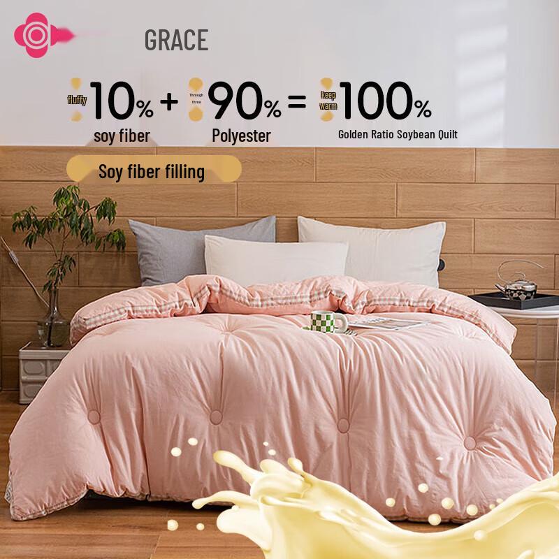 Jie Li Ya Soybean Fiber Dormitory Quilt