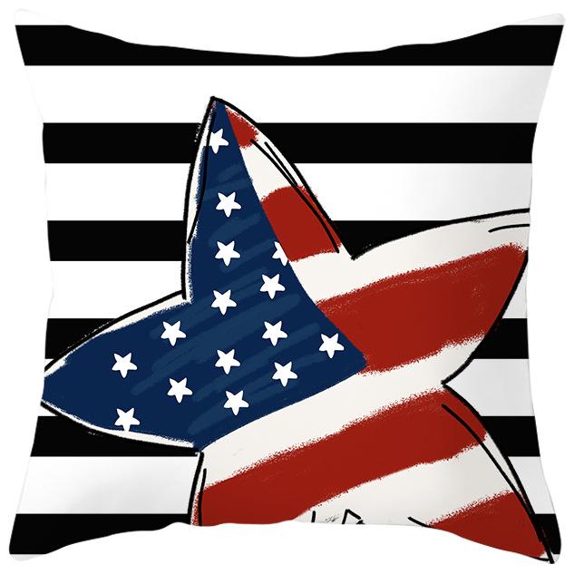 New Peach Leather Velvet Printed Pillowcase Car Sofa Festive Decoration Pillowcase